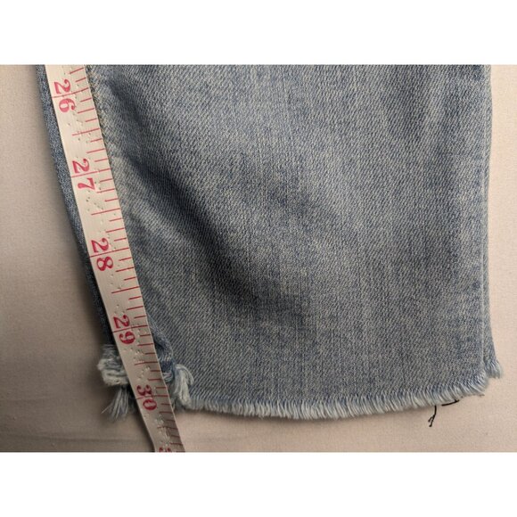 Rag & Bone Jeans Womens 25 Light Wash Skinny Raw Hem - Picture 7 of 10